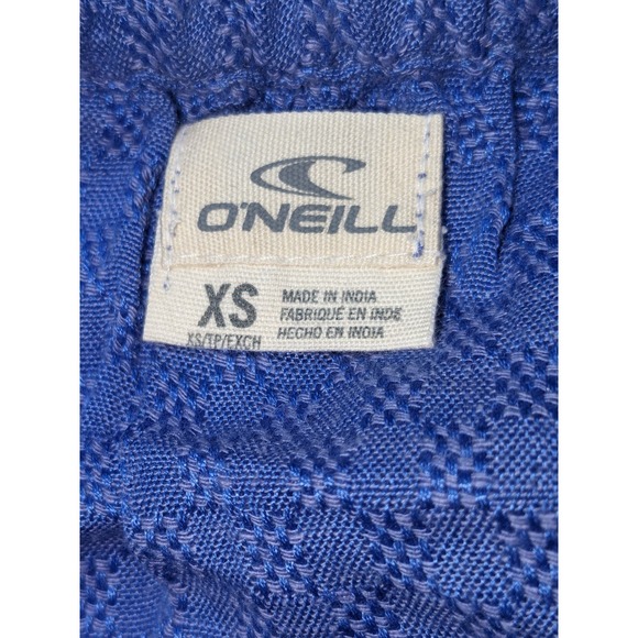 O'Neill Womens Extra Small Ellsworth Textured Off Shoulder Romper Linen Cotton - Picture 2 of 14